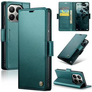 Caseme 023 PU cuir Flip Wallet Card Holder Stand Holder étui de couverture de téléphone portable pour Xiaomi 15T Pro - Product Image 6