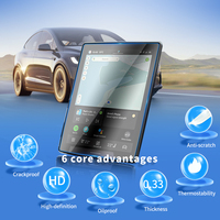 Autocollants de protection d'écran pour Volvo ES90 26, film en verre trempé, Carplay, média vidéo, accessoires de véhicule, vente en gros