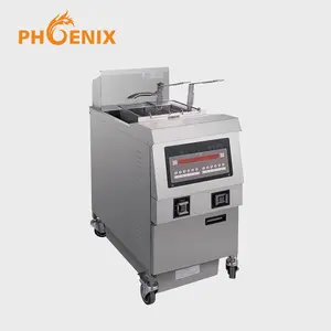 Commercial Chicken Used Double Tank Open Fryer/ Deep Fat Fried Chips Machine