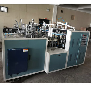 เครื่องทำถ้วยกระดาษอัตโนมัติ HX-P58 ผลิตได้ 180 ชิ้นต่อนาที ควบคุมด้วย PLC สำหรับขึ้นรูปถ้วยชา - Product Image 4