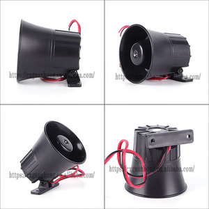 Alarme sonore 15W, 4 pouces, 110dB, klaxon 1 ou 6 tons, sirène de voiture, haut-parleur - Product Image 5