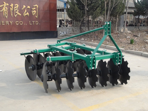 Arado de Discos Mediano Montado para Tractor, Arado de Discos de 3 Puntos para Preparación del Suelo, Labranza, Equipo Agrícola - Product Image 1