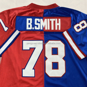 جاهز للشحن O.J. قميص كرة قدم أبيض مخيط من Simson بأفضل جودة - Product Image 5