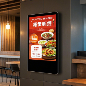 Pantalla LCD de Publicidad Interior de 32, 43 y 55 Pulgadas, Montable en Pared, con Pantalla Dividida y Animación para Reproductor de Anuncios en Tiendas Minoristas - Product Image 4