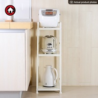 Étagère de rangement en métal à 3 niveaux, présentoir extensible et réglable pour la maison et la cuisine