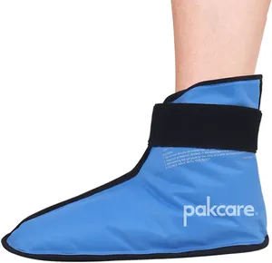 Hot Cold Therapy Gel Ice Boot Foot caviglia Ice Pack Wrap per fascite plantare