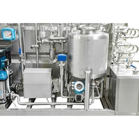 500l-1000 L/H Multi Tube Uht Stérilisateur Tubulaire Type Pasteurisateur Jus Stérilisateur Machine