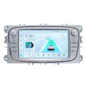 Lelv 7-Inch Android 14 Xe Máy Nghe Nhạc DVD GPS Stereo Ford Focus Mondos Galaxy C-Max Đa Phương Tiện Máy Nghe Nhạc DSP Carplay 4G 8Core Headunit - Product Image 1