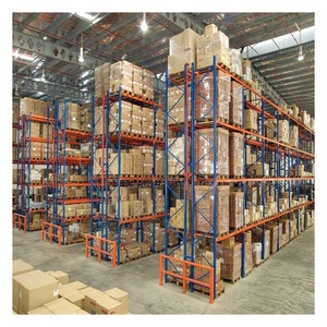 Efficient Automatic Storage 5-Layer Multi-Level Steel Pallet <strong>Racking</strong> <strong>Trays</strong> Corrosion Protection Powder Coating for Heavy Goods - Product Image 4