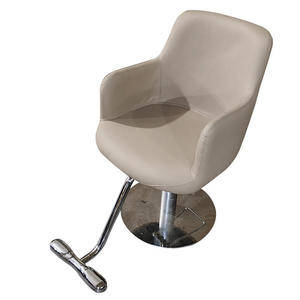 Chaise de barbier pour enfants en acier inoxydable à prix abordable, couleur et logo personnalisables, chaise de salon pour salon de coiffure, école, rotation à 360 degrés - Product Image 1