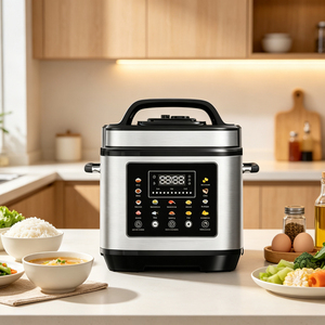 <span class=keywords><strong>Autocuiseur</strong></span> Électrique Multifonction Numérique 14-en-1 en Acier Inoxydable 5L 6L – Vente en Gros à Prix Abordable - Product Image 5