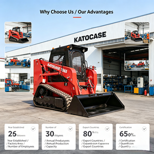 Minicargadora <span class=keywords><strong>de</strong></span> orugas hidráulica diésel KATOCASE con motor Weichai, radio <span class=keywords><strong>de</strong></span> giro corto <span class=keywords><strong>para</strong></span> reparación <span class=keywords><strong>de</strong></span> carreteras municipales y quitanieves - Product Image 5