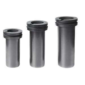 Ad alta temperatura resistenza gioielli crogiolo di fusione grafite crogiolo con quarzo crogiolo per la fusione di metalli preziosi - Product Image 6