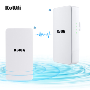เหมาะสำหรับ 2.4G 300M KuWFi ระยะไกล 1 กม. Ponte Wireless ระบบส่งสัญญาณแบบจุดต่อจุด 24V POE จ่ายไฟ กล้อง Wi-fi Bridges - Product Image 5
