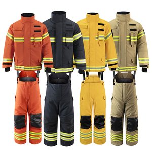 ANBEN FIRE EN469 NOMEX IIIA 4 Couches OEM CE vêtements de <span class=keywords><strong>pompier</strong></span> personnalisé <span class=keywords><strong>pompier</strong></span> durable <span class=keywords><strong>pas</strong></span> <span class=keywords><strong>cher</strong></span> costume de lutte contre l'incendie costume - Product Image 6