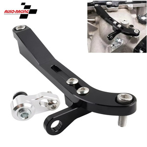 Auso-Racing Aluminum Throttle Cable <b>Bracket</b> Adapter For Ls Engine <b>Black</b> Sfp011-Bk - Product Image 1