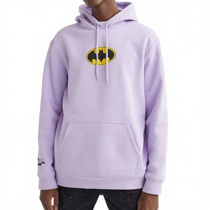 Custom Foam Printing Logo Blank 410gsm Solid Lined ODM Winter Knitted Hoodie <b>100</b>% Cotton Oversized Unisex Men - Product Image 3