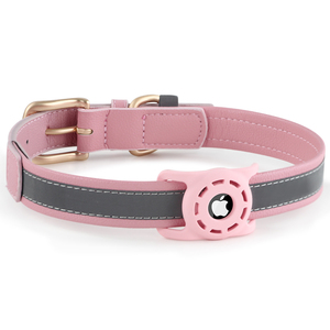 <span class=keywords><strong>Collar</strong></span> para mascotas con etiqueta de aire personalizada ajustable, <span class=keywords><strong>Collar</strong></span> de perro de cuero con seguimiento <span class=keywords><strong>GPS</strong></span>, suministro más vendido - Product Image 1