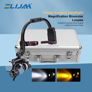 带头灯的牙科放大镜 2.5倍/3.5倍放大 5w 牙科 LED 头灯 符合人体工学设计，适合精密手术 - Product Image 2