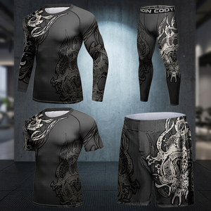 Custom Made Solid Color <b>Rash</b> <b>Guard</b> Hot Sale <b>MMA</b> <b>Rash</b> <b>Guard</b> Sportswear <b>Rash</b> <b>Guards</b> In Stock - Product Image 2