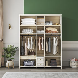 Tủ quần áo 5 cánh dành cho khách sạn & căn hộ |   Hệ thống lưu trữ đa ngăn tiết kiệm không gian cho phòng khách và khu nhân viên - Product Image 5