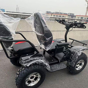 Scooter tout-terrain robuste à double siège, puissant pour terrains accidentés, nouveau design 2024, modèle économique HD4 entièrement électrique - Product Image 1