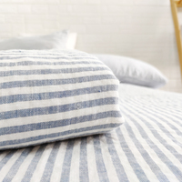 Offre spéciale lin français literie en lin naturel ensemble de draps et taies d'oreiller