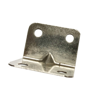 L-Shaped Right Angle Brackets Stainless Steel Zinc Alloy Nickel Plated Cabinet <b>Wardrobe</b> Support Connectors Durable Hardware - Product Image 3