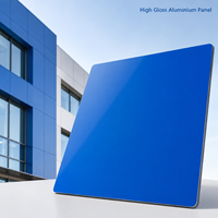 Matériaux de construction modernes, ignifuges, légers, pour murs extérieurs et décoration intérieure, panneaux composites en aluminium
