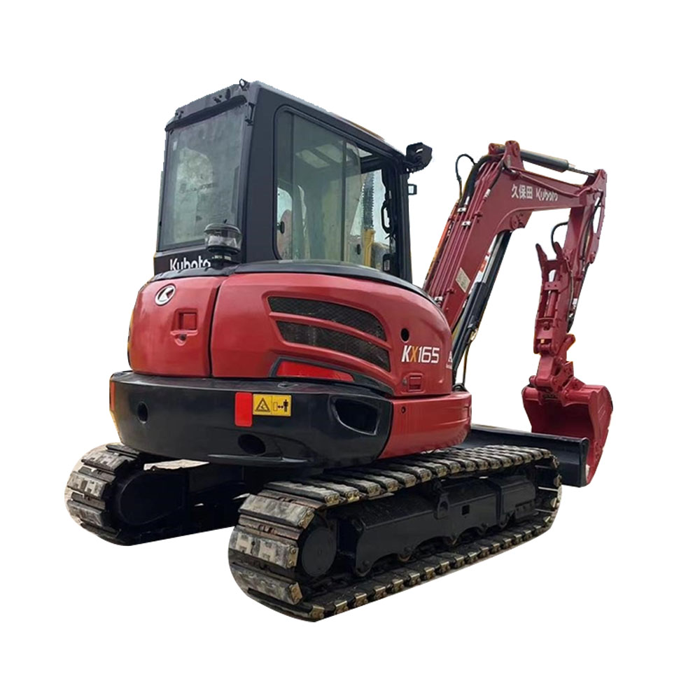 Ucuz fiyat 6.5ton kuexcavator ekskavatör kx165 mini kepçe satılık mini ekskavatör kullanılan ekskavatörler