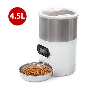 Thông minh Pet 4.5L hẹn giờ mèo khô quả, Máy ghi âm, cảm biến hồng ngoại, thép không gỉ tự động Thức ăn cho chó trung chuyển - Product Image 6