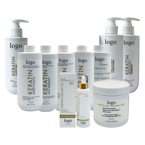 Crema de Tratamiento Profesional de Nano Keratina Brasileña para Alisar <span class=keywords><strong>el</strong></span> Cabello Rizado - Product Image 6