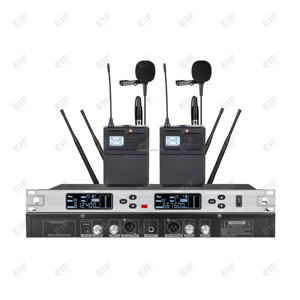 ไมโครโฟนไร้สายแบบมือถือ MY-3500 ช่องสัญญาณคู่ True Diversity UHF PLL ใช้แบตเตอรี่ AA  ความถี่ 610-670MHz  ขั้วต่อ XLR  ตัวเครื่องโลหะ - Product Image 2