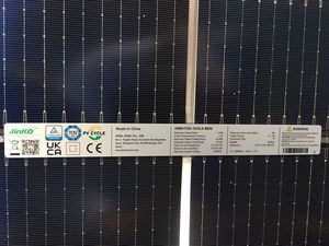 แผงโซลาร์เซลล์ Jinko Solar Tiger Neo N-type ประสิทธิภาพสูง 570W 575W 580W 585W แผงพลังงานแสงอาทิตย์แบบโฟโตโวลตาอิก พร้อมใบรับรอง CE TUV - Product Image 4