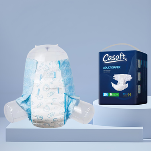 Fabricants de couches pour adultes épaisses super absorbantes jetables en gros Chine Couches pour adultes douces pour femmes <span class=keywords><strong>sexy</strong></span> imprimées bleu - Product Image 1