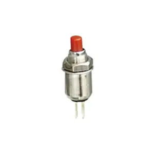 ON OFF Switch AC 125V Red Small Smart 5Mm Electric Switch Momentary Small Push Button Locks Push Button Switch