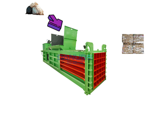 Compactadora de Residuos de Alta Resistencia y Alto Rendimiento para Latas de Aluminio, Reciclables y Basura Mixta de la Ciudad, Prensa de Empacado, Maquinaria de Larga Duración - Product Image 1