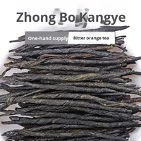 Thé vert Kuding en vrac de Hainan, grandes et petites feuilles, 500g, sans sucre, conservation au réfrigérateur, durée de conservation 12 mois, nouveau thé