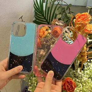 Wholesale Glitter Epoxy Resin Mobile Phone Case For Huawei Honor 90 Magic 5 X5 Plus X50 5G