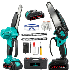 <span class=keywords><strong>Scie</strong></span> à chaîne <span class=keywords><strong>électrique</strong></span> sans fil avec 2 batteries, une <span class=keywords><strong>petite</strong></span> <span class=keywords><strong>scie</strong></span> <span class=keywords><strong>électrique</strong></span> portative <span class=keywords><strong>pour</strong></span> <span class=keywords><strong>couper</strong></span> le bois <span class=keywords><strong>des</strong></span> arbres - Product Image 2