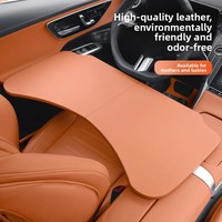 Table pliante pour voiture, petite table pour sièges conducteur et passager, support/bureau multifonctionnel pour repas et ordinateur/portable 36,7x37,8x36,7CM