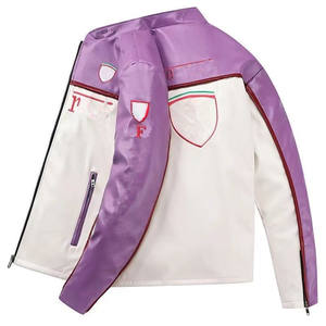 Racing Suit Motorcycle Go Kart Motorcycle PU Customizable logo Top <strong>Ferraris</strong> Fashion Casual Outdoor <strong>F1</strong> Team <strong>Jacket</strong> - Product Image 2