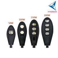 Lampadaire LED COB modulaire XINDECO 50-250W CCT réglable IP65 pour éclairage routier extérieur avec garantie de 5 ans pour les villes intelligentes