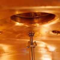 Équipement de Distillation d'alcool de cuivre de Machine d'alambic de Moonshine de haute qualité à vendre colonne de verre avec plaque à bulles de cuivre