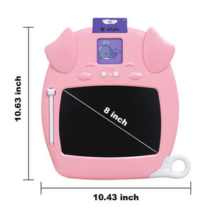 Máquina de <span class=keywords><strong>inglés</strong></span>, juguetes educativos, tableta de escritura Lcd 2 en 1, 112 <span class=keywords><strong>palabras</strong></span> a la vista, tablero de dibujo, tablero de escritura y lector de tarjetas - Product Image 2