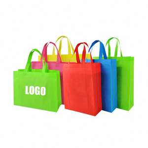 Bolsa de Compras Reutilizable Ecológica para Supermercado, Bolsa de Transporte de Tela No Tejida, Impresión Personalizada con Logotipo - Product Image 2