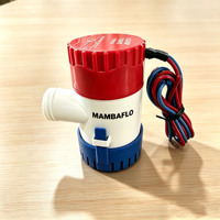 Pompe à eau de cale électrique MAMBAFLO 12V DC 1100GPH, centrifuge, submersible, marine, pour bateau, yacht, pompe de drainage