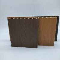 Nouvelle arrivée Stock WPC platelage en masse WPC revêtement de sol composite platelage 18mm d'épaisseur grain de bois anti-dérapant en érable noyer