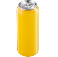 Bouteille en plastique PET transparente à couvercle rabattable pour canettes de soda, récipient hermétique pour jus, pour l'approvisionnement des restaurants