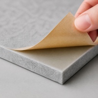 Tuiles acoustiques décoratives 3D en feutre sans formaldéhyde Chiheng, à coller, avec adhésif puissant